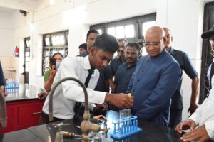 Honorable Governor visited Netarhat Residential School, Netarhat