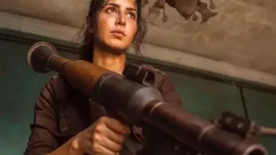 Katrina's running was so fast that the camera could not follow her in tiger 3