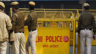 accused in the custody of Delhi Police