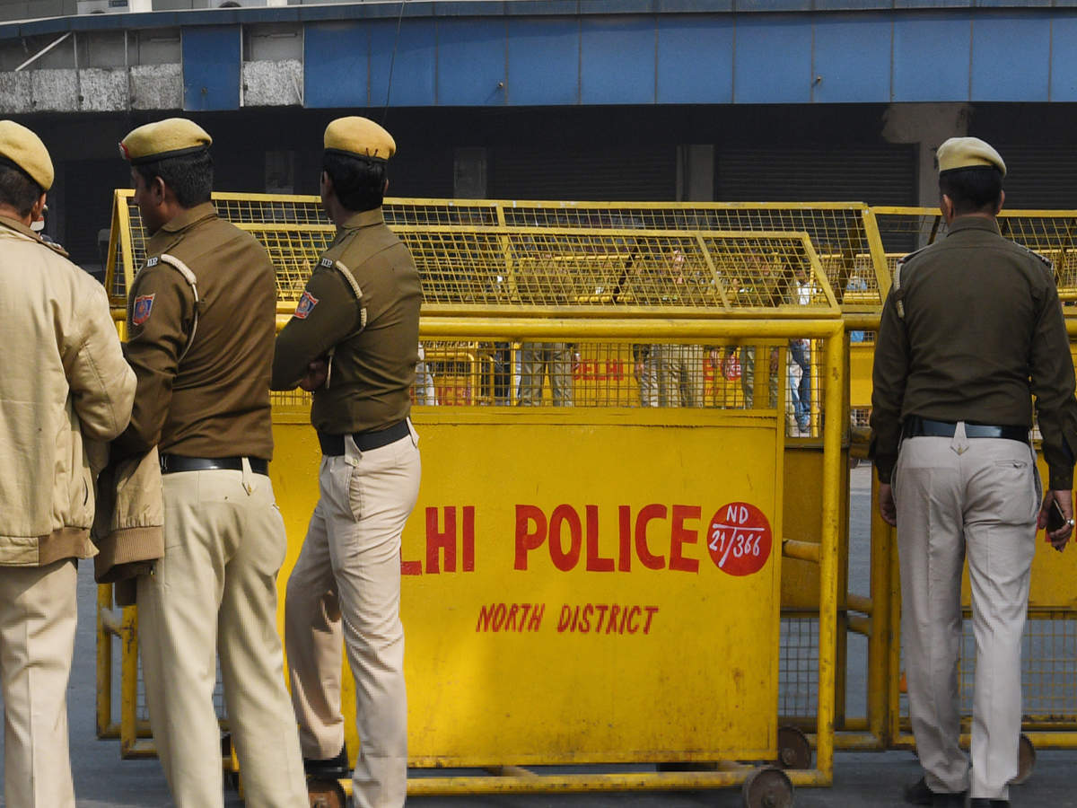 accused in the custody of Delhi Police