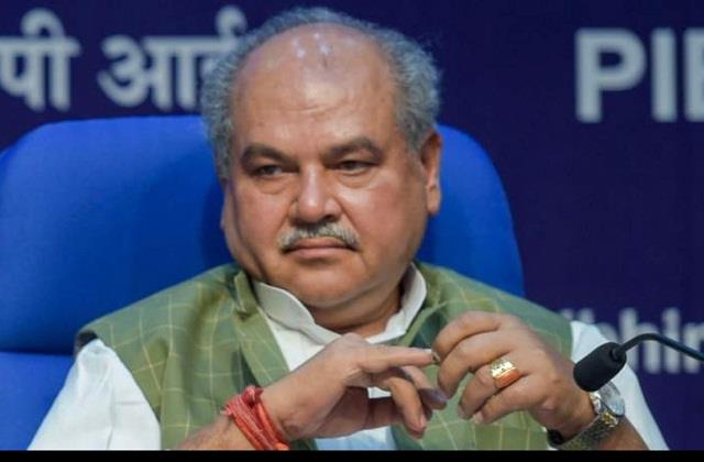 Union Agriculture Minister Narendra Singh Tomar said on the return of agricultural laws
