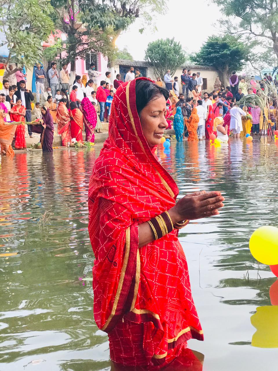 he name of the festival is Chhath