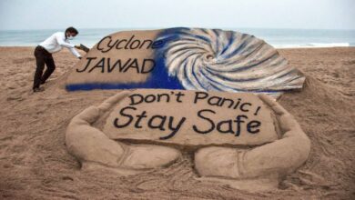 Preparation for Cyclone Jawad