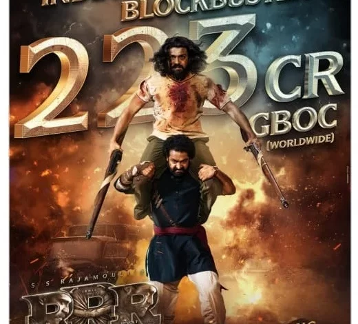 SS Rajamouli's "RRR" created a ruckus at the box office on the second day, the film's earnings still in the forefront