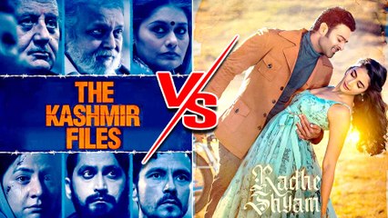 Box Office: The Kashmir Files neutralizes Prabhas's Radhe Shyam