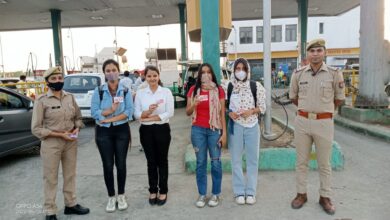 Women's security team led by DCP Mahila Suraksha carried out anti-roman drive campaign in crowded places