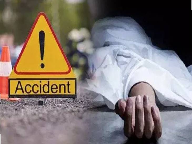 Bike rider was trampled by a truck, one died due to a hit on the head, two people injured