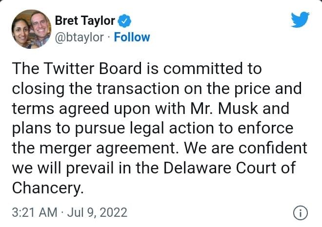 Elon Musk drops deal to buy Twitter; The company wants to sue Musk