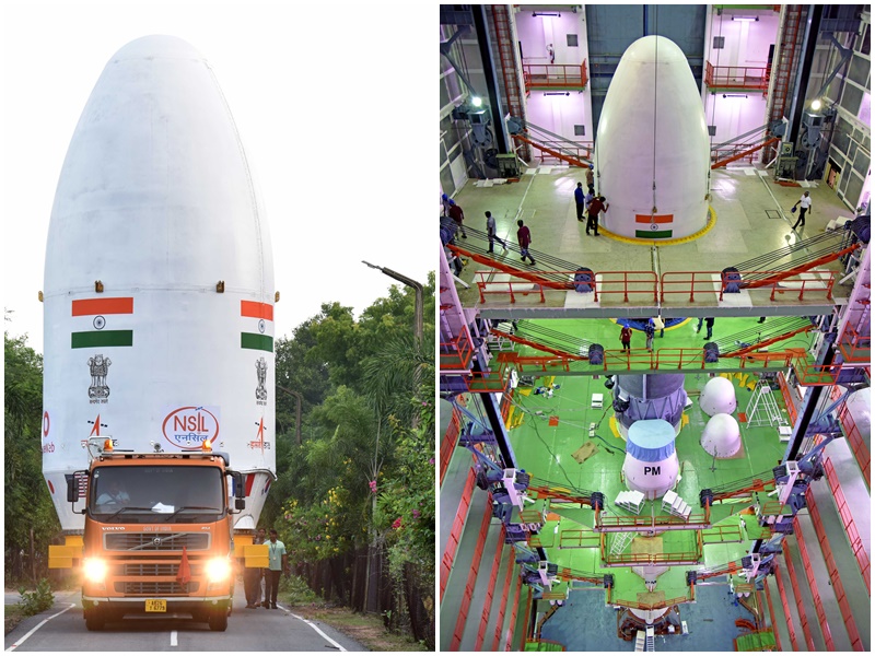 ISRO LVM-3′ to launch 36 satellites simultaneously