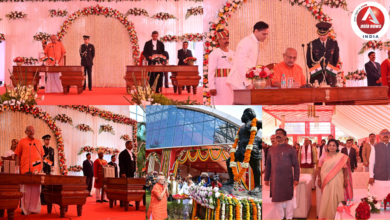 The new Governor of Jharkhand Shri CP Radhakrishnan took the oath of office at Raj Bhavan