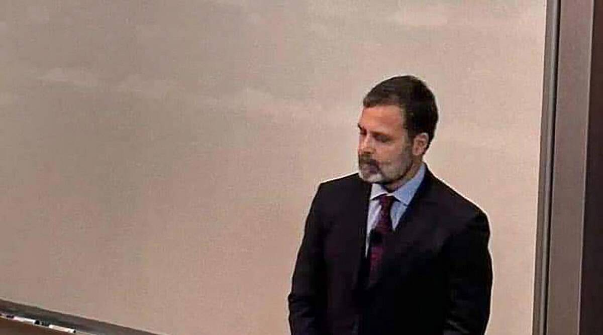 Rahul Gandhi's speech included mention of the Bharat Jodo Yatra, which he said was organized to draw attention to "prejudice, unemployment and growing inequality in India".