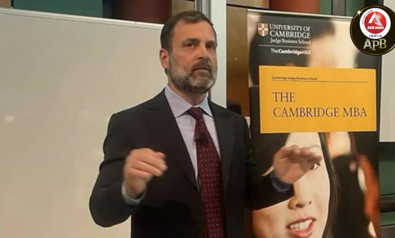 "Was Told 'We're Recording You Be Careful'": Rahul Gandhi At Cambridge