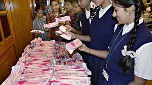 School girls will have to be given free sanitary pads