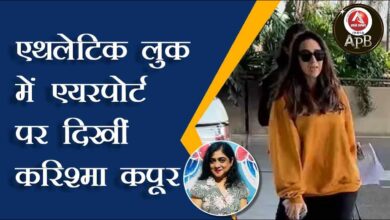 Karisma Kapoor seen at the airport in an athletic look